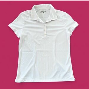 Nike Women's Classic White Polo Golf Shirt